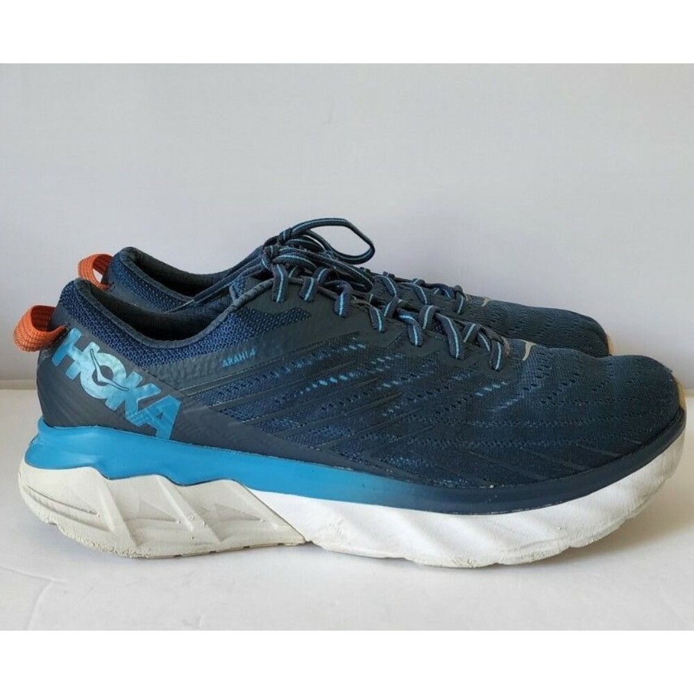 Hoka One One Mens Arahi 4 1106473 MBDBL Blue Running Shoes Sneakers Size 9.5